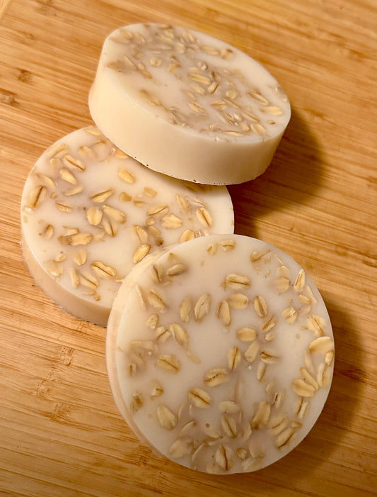 Lavender Oats & Honey Shea Butter Circle Soap
